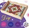 5D Diamond Art Wooden Serving Tray Kit for Adults – DIY Big Gem Craft, Handles Included, Bohemian Style Home Decor & Gift, 7.8×11.8 Inches